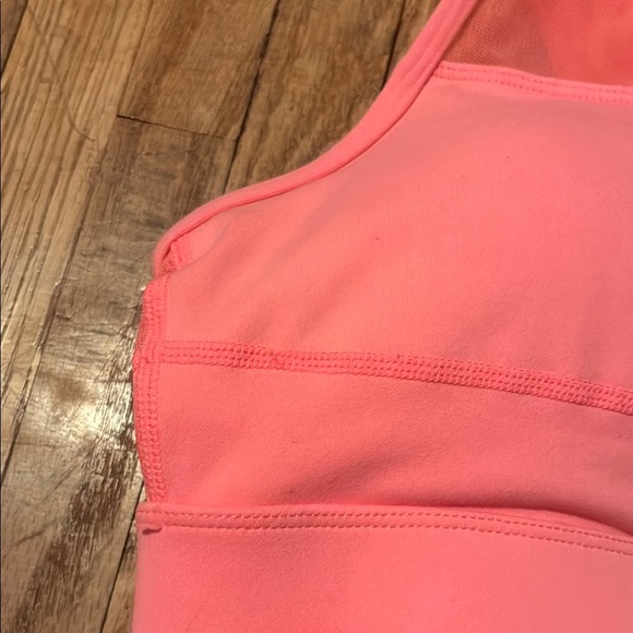ZYIA Pink Mesh Panel Sports Bra for Intense Workouts - Picture 3 of 11
